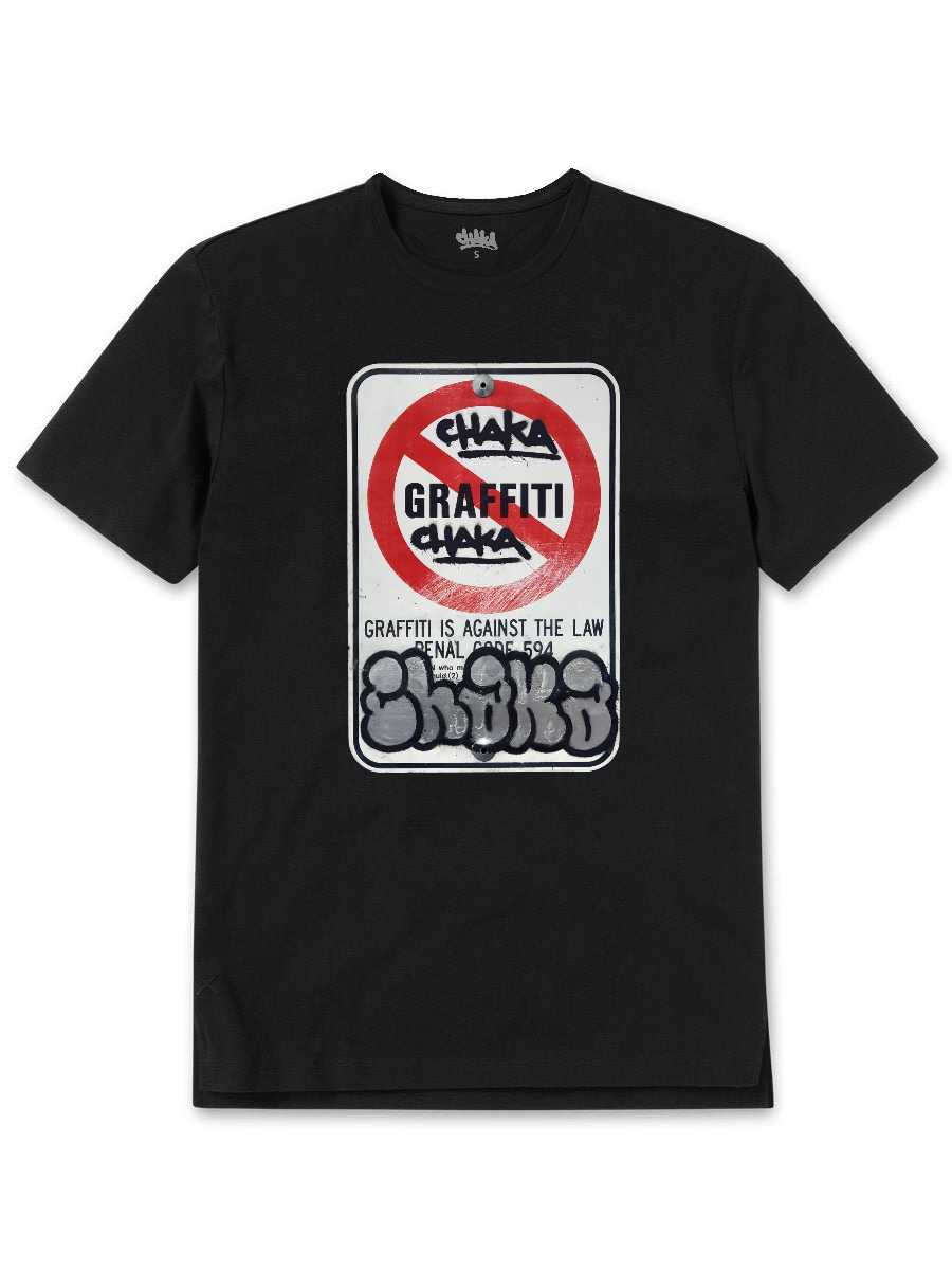 Chaka Graffiti Sign Tee